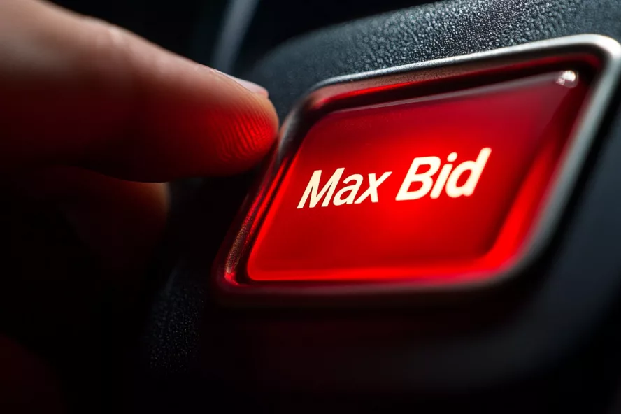 Online Silent Auction Website - Max Bid Feature