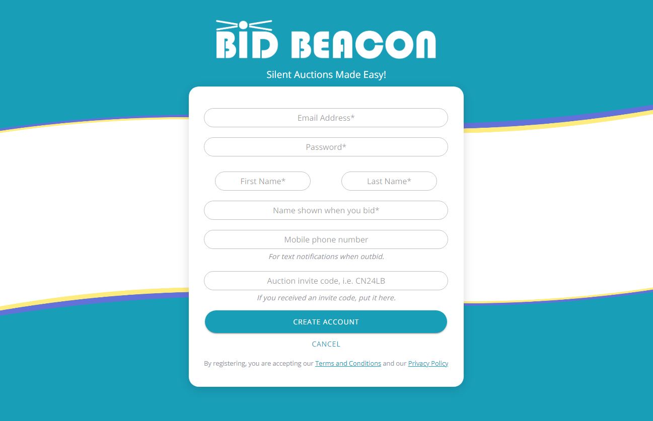 Admin Auction Guide - Bid Beacon