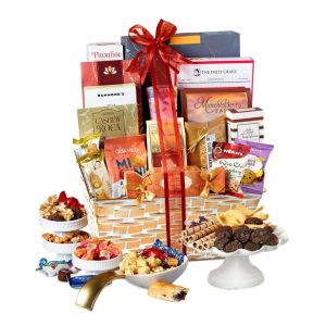 Gift basket from Broadway Basketeers