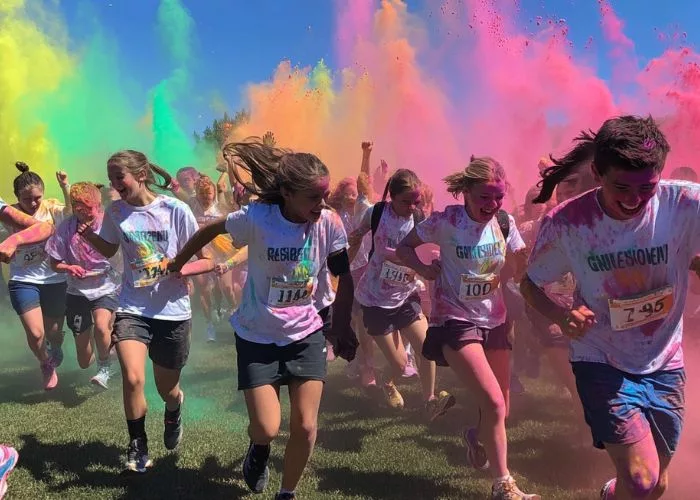 School Fundraising Ideas - Color Run