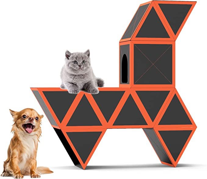 Modular multi-level cat house